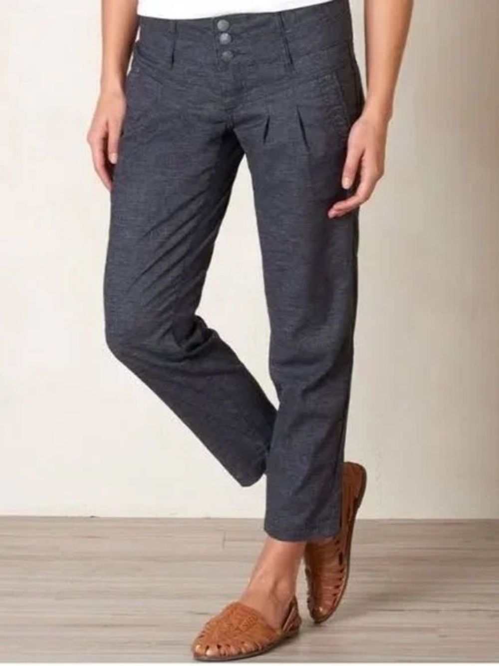 Prana ‘Lizbeth’ Hemp Blend Casual Ankle Pants
